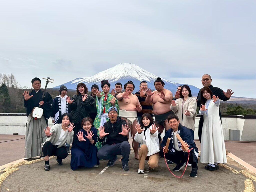FUJI SUMO rooftop stage